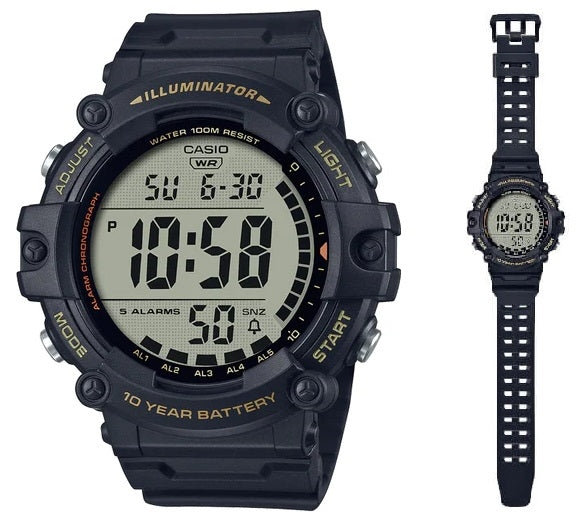 Men's Watch CASIO SPORT Mod. ILLUMINATOR WORLDTIME - XL STRAP