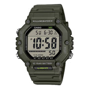 Men's Watch CASIO SPORT COLLECTION Mod. OVERSIZE 10 YEARS BATTERY - GREEN
