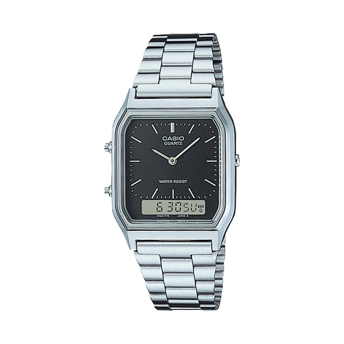 Unisex Watch CASIO VINTAGE Mod. EDGY COLLECTION SUNRAY DIAL - BLACK