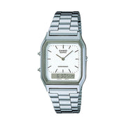 Unisex Watch CASIO VINTAGE Mod. EDGY COLLECTION SUNRAY DIAL - WHITE