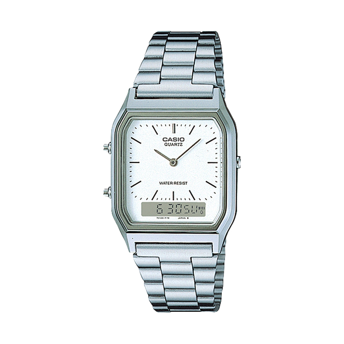 Unisex Watch CASIO VINTAGE Mod. EDGY COLLECTION SUNRAY DIAL - WHITE