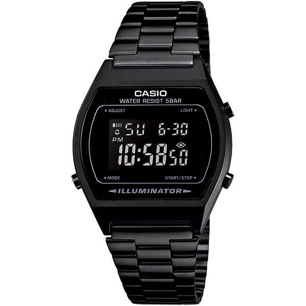 Unisex Watch CASIO VINTAGE Mod. ILLUMINATOR - BLACK