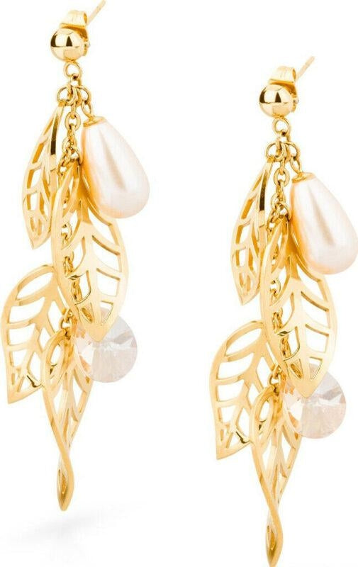 Women's Fashion Earrings BROSWAY JEWELS Mod. LEAVES ***SPECIAL PRICE***