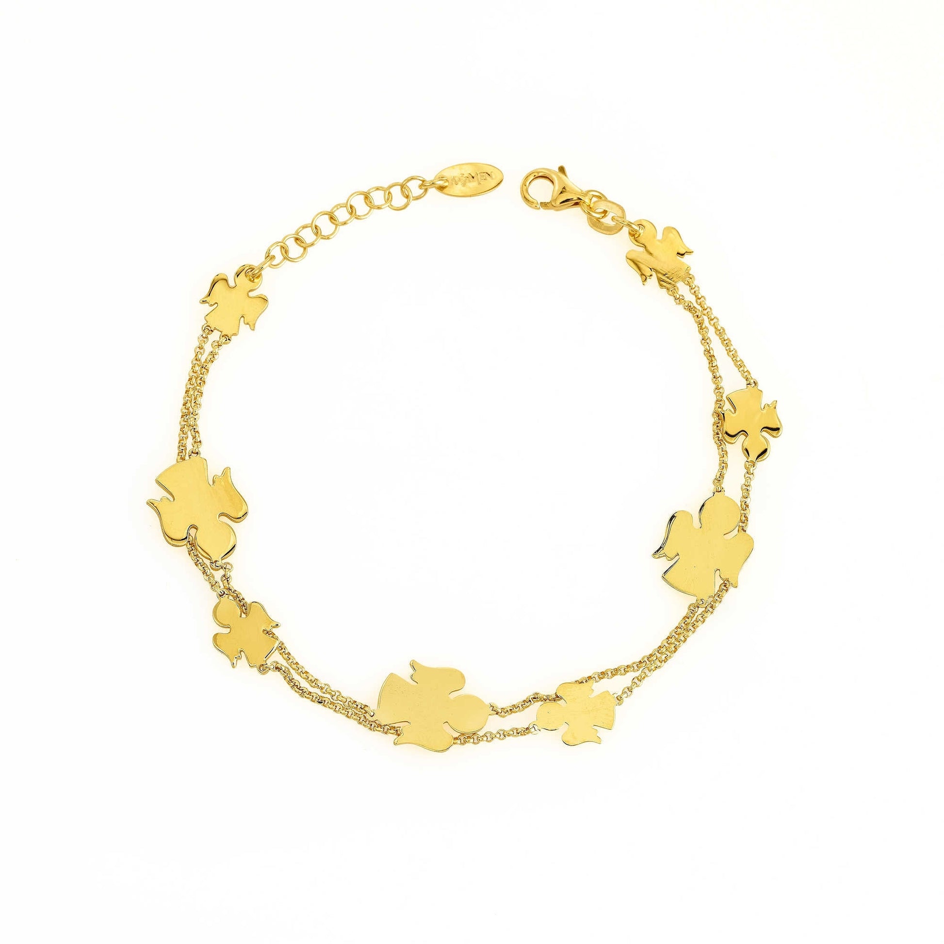 Women's Fashion Bracelet AMEN Mod. ANGELI GRANDI ANGELI PICCOLI