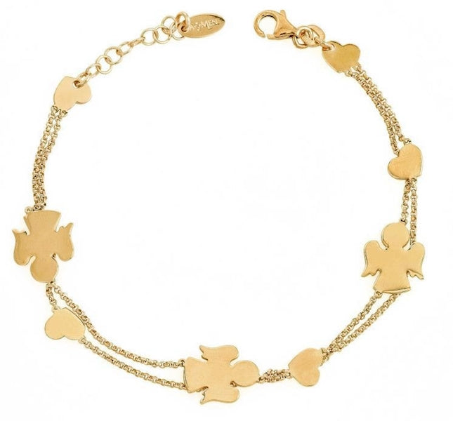 Women's Fashion Bracelet AMEN Mod. ANGELI CUORI