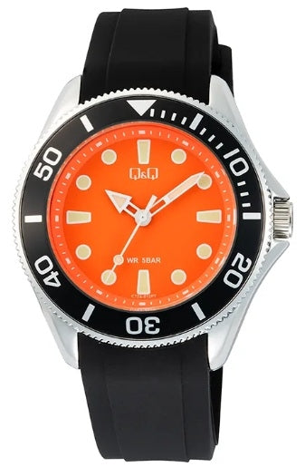 Men's Watch Q&Q Mod. GENT DIVER BLACK