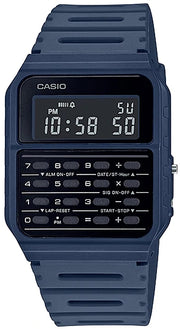 Unisex Watch CASIO VINTAGE Mod. CALCULATOR EDGY COLLECTION - BLUE