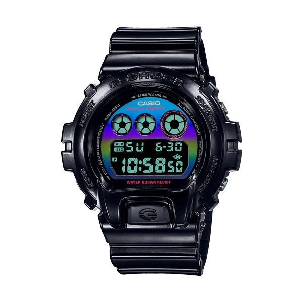 Men's Watch CASIO G-SHOCK Mod. OVERSIZE - VIRTUAL BLACK RAINBOW SERIE ***SPECIAL PRICE***
