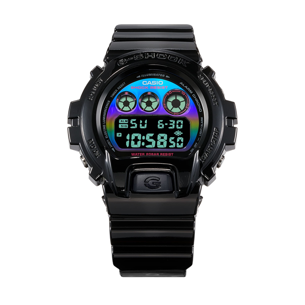 Men's Watch CASIO G-SHOCK Mod. OVERSIZE - VIRTUAL BLACK RAINBOW SERIE ***SPECIAL PRICE***