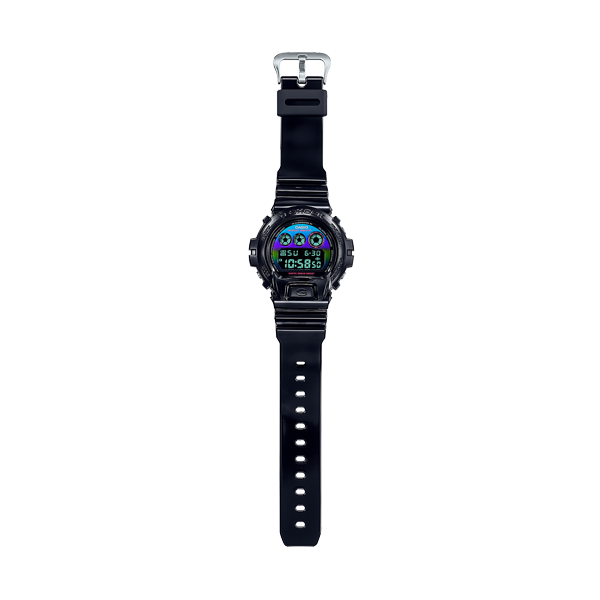Men's Watch CASIO G-SHOCK Mod. OVERSIZE - VIRTUAL BLACK RAINBOW SERIE ***SPECIAL PRICE***
