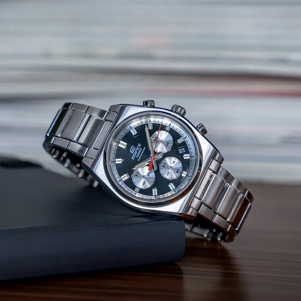 Men's Watch CASIO EDIFICE Mod. MOTORSPORT CHRONOGRAPH BLACK