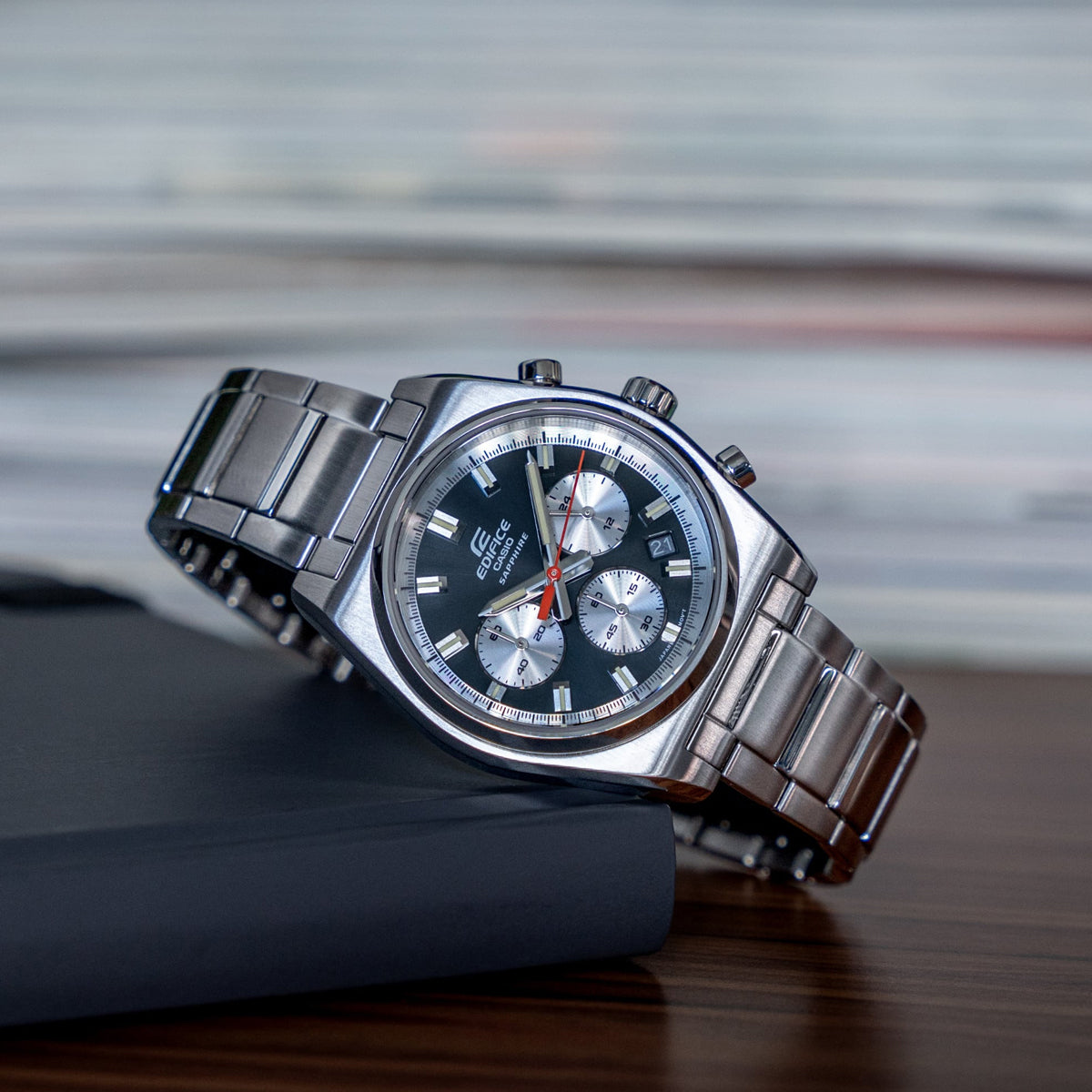 Men's Watch CASIO EDIFICE Mod. MOTORSPORT CHRONOGRAPH BLACK