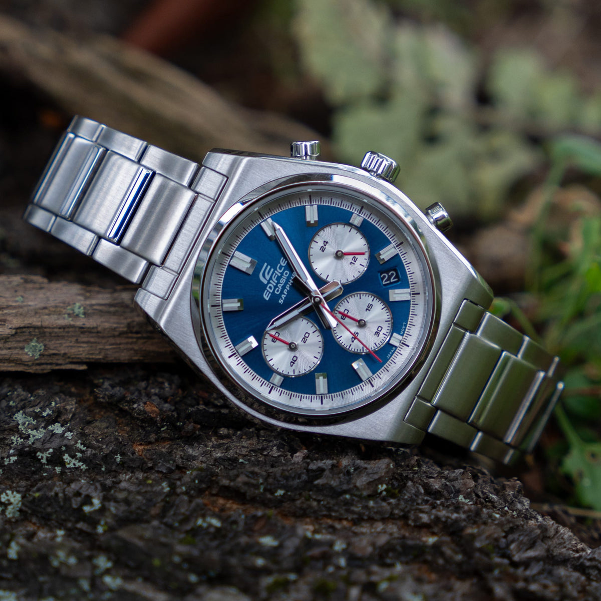 Men's Watch CASIO EDIFICE Mod. MOTORSPORT CHRONOGRAPH BLUE