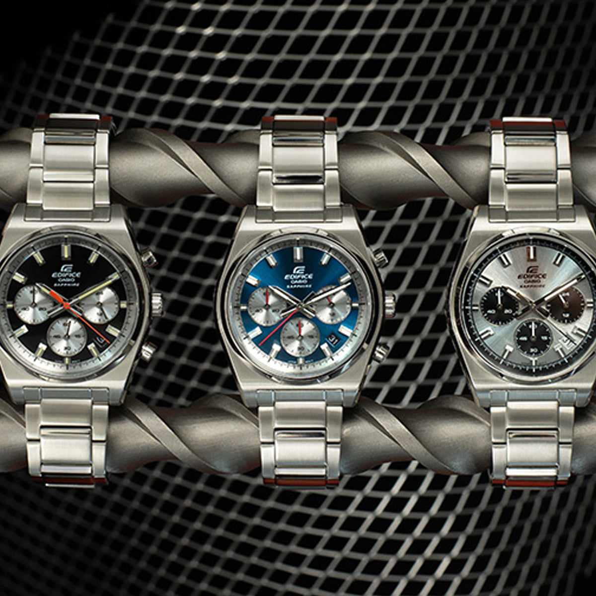 Men's Watch CASIO EDIFICE Mod. MOTORSPORT CHRONOGRAPH BLUE