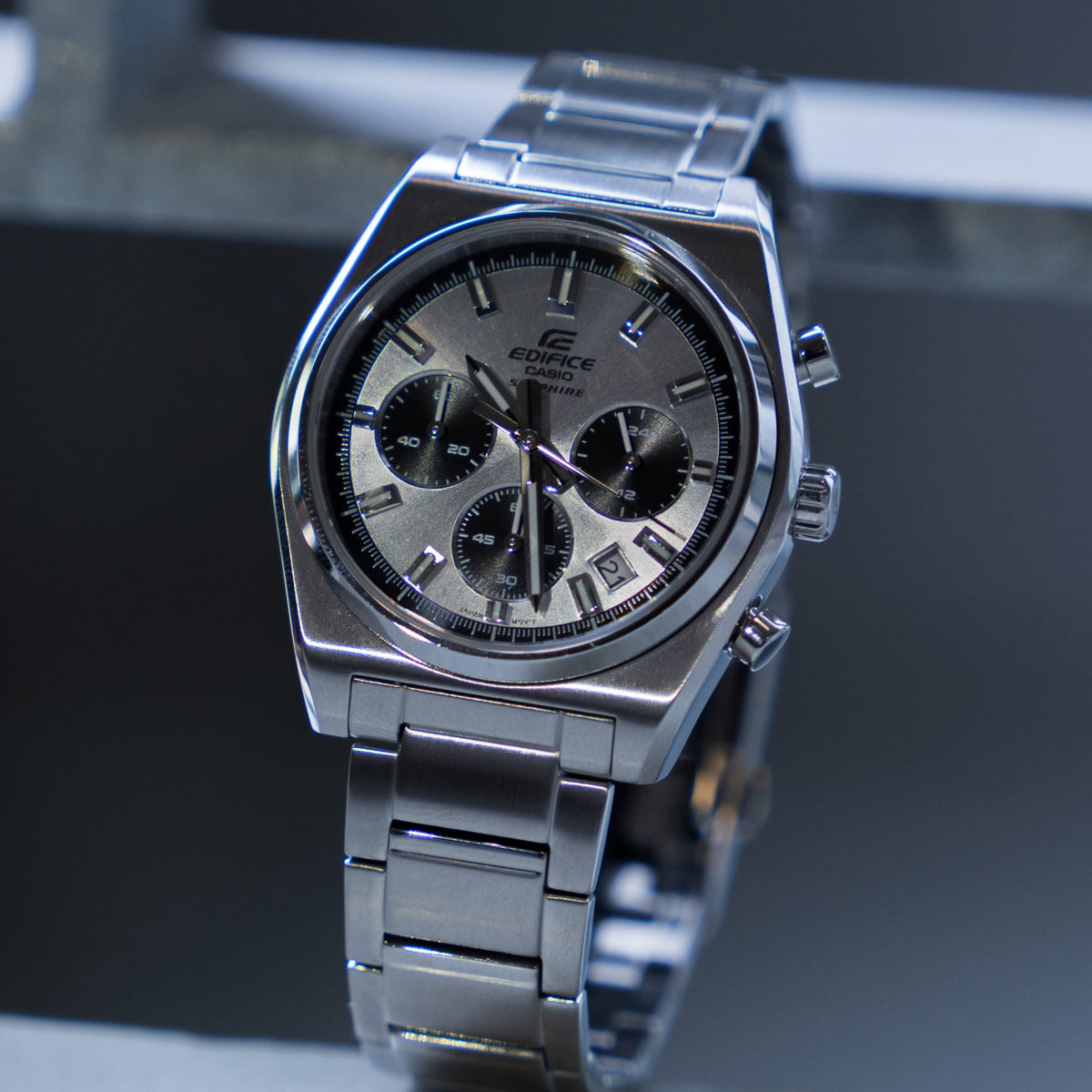 Men's Watch CASIO EDIFICE Mod. MOTORSPORT CHRONOGRAPH - SILVER