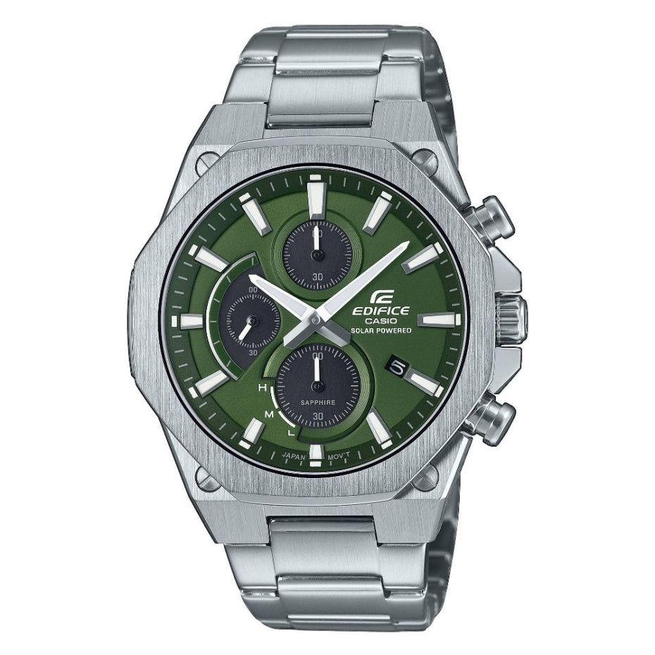 Men's Watch CASIO EDIFICE Mod. CHRONOGRAPH SLIM SAPPHIRE - GREEN New!