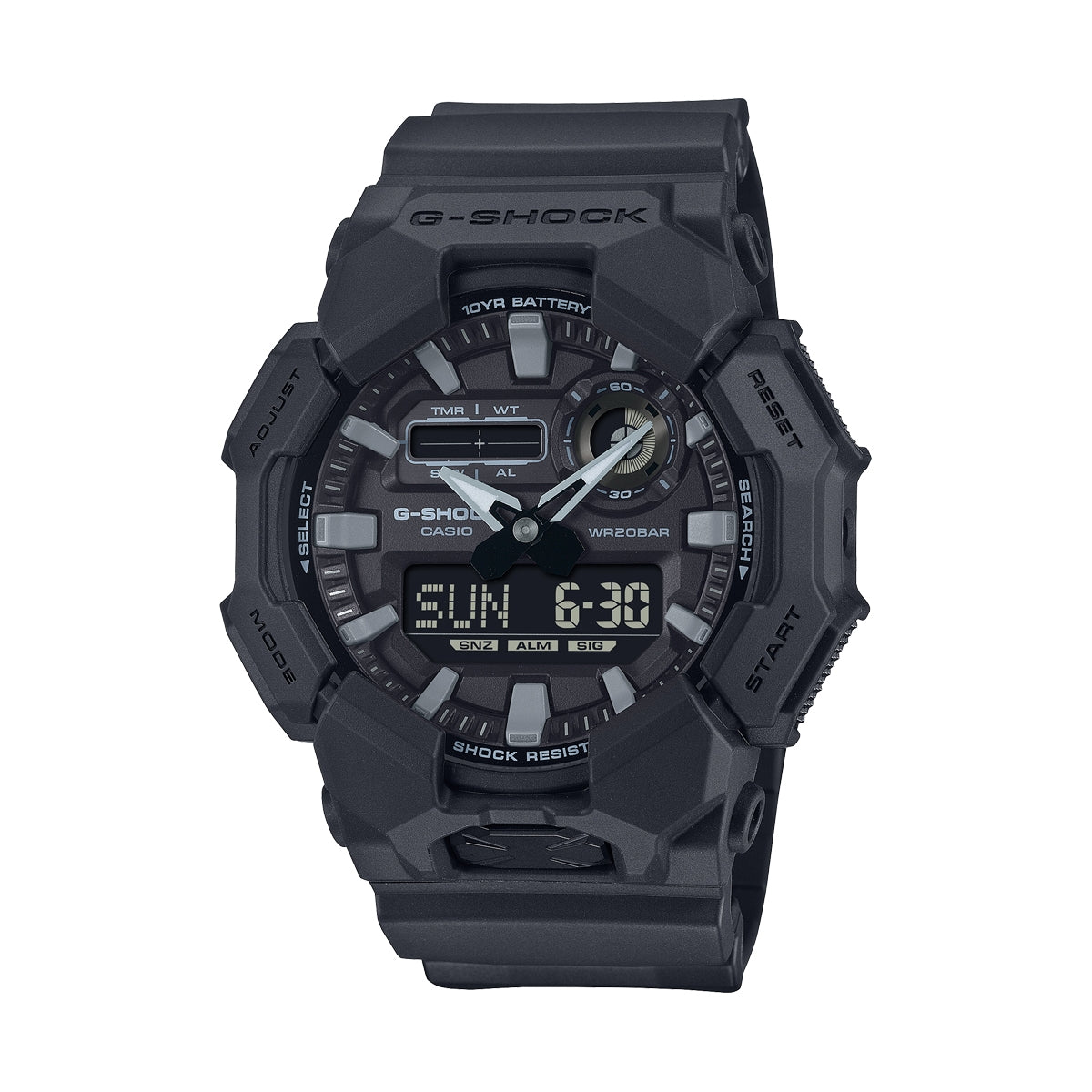 Men's Watch CASIO G-SHOCK Mod. NEW RUGGED BASIC Digital 10-Year Battery
