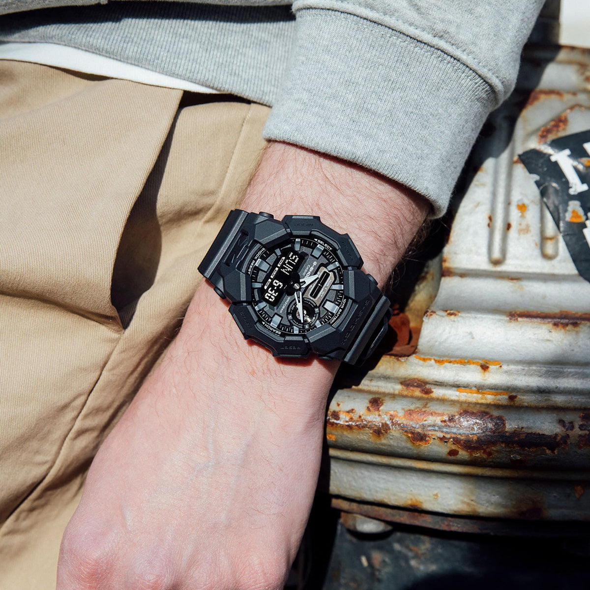 Men's Watch CASIO G-SHOCK Mod. NEW RUGGED BASIC Digital 10-Year Battery