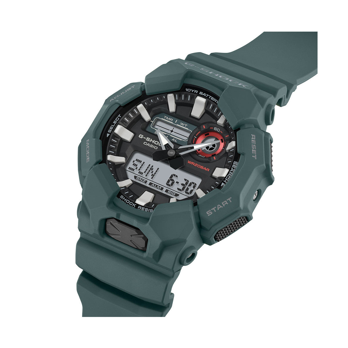 Men's Watch CASIO G-SHOCK Mod. NEW RUGGED BASIC Analog-Digital 10-Year Battery