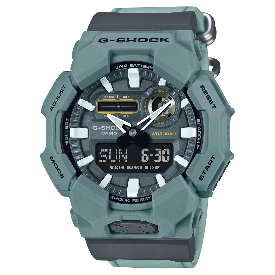 Men's Watch CASIO G-SHOCK Mod. NEW RUGGED BASIC Digital 10-Year Battery
