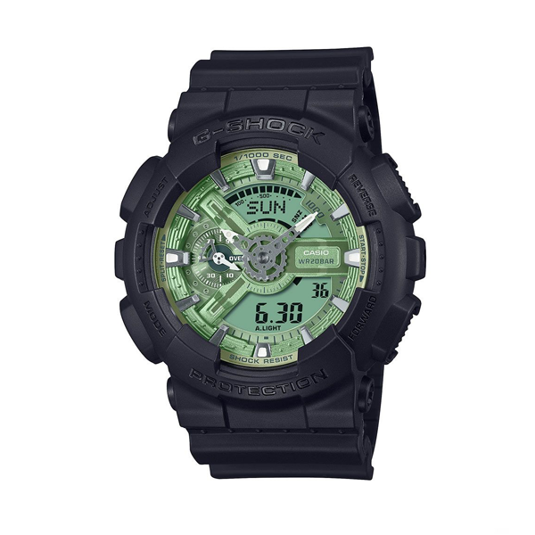 Men's Watch CASIO G-SHOCK Mod. GS-BASIC - TONE ON TONE DIAL - GREEN SAGE *** SPECIAL PRICE ***