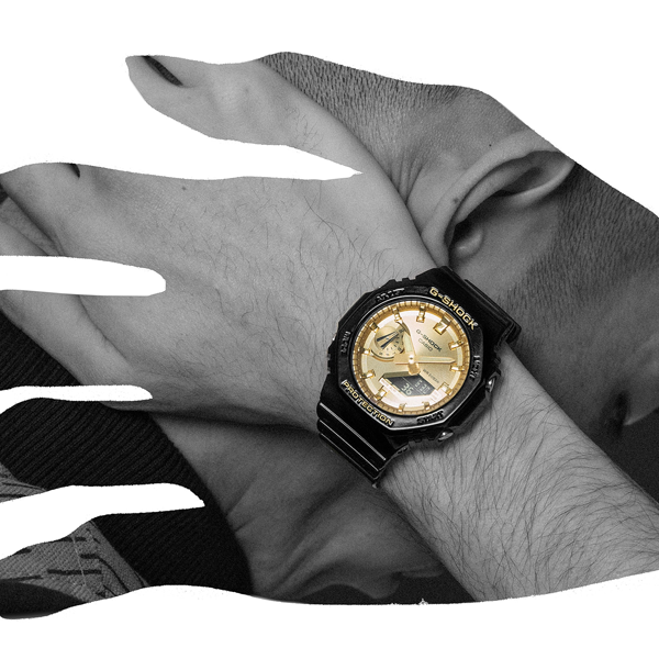 Men's Watch CASIO G-SHOCK Mod. OAK - Gold dial