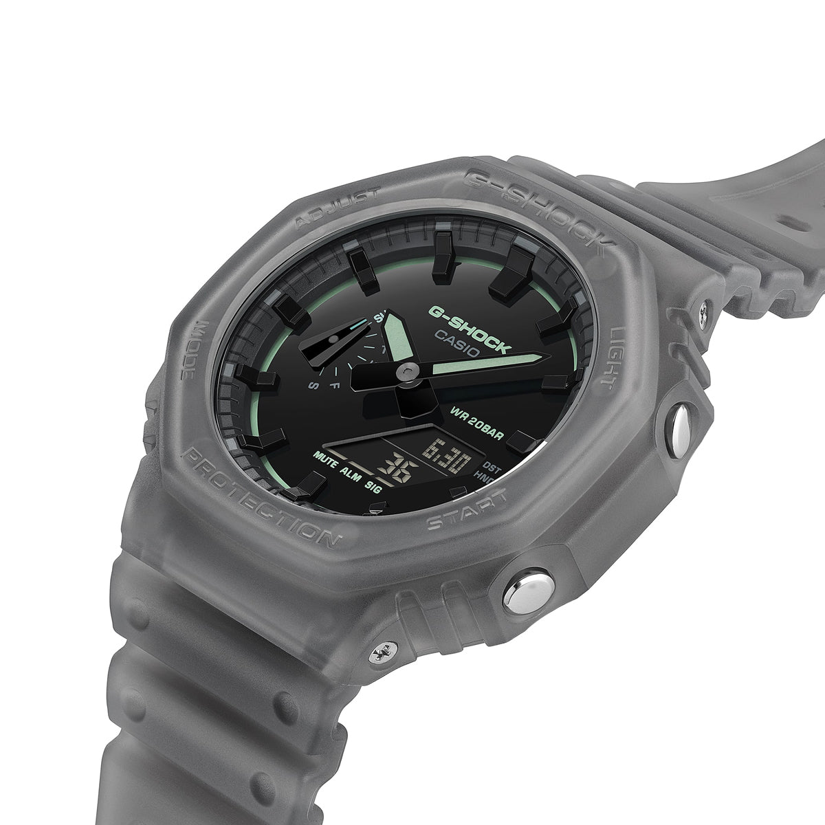 Men's Watch CASIO G-SHOCK Mod. OAK - SMOKE LIGHT SERIE - BLACK ***NEW!***