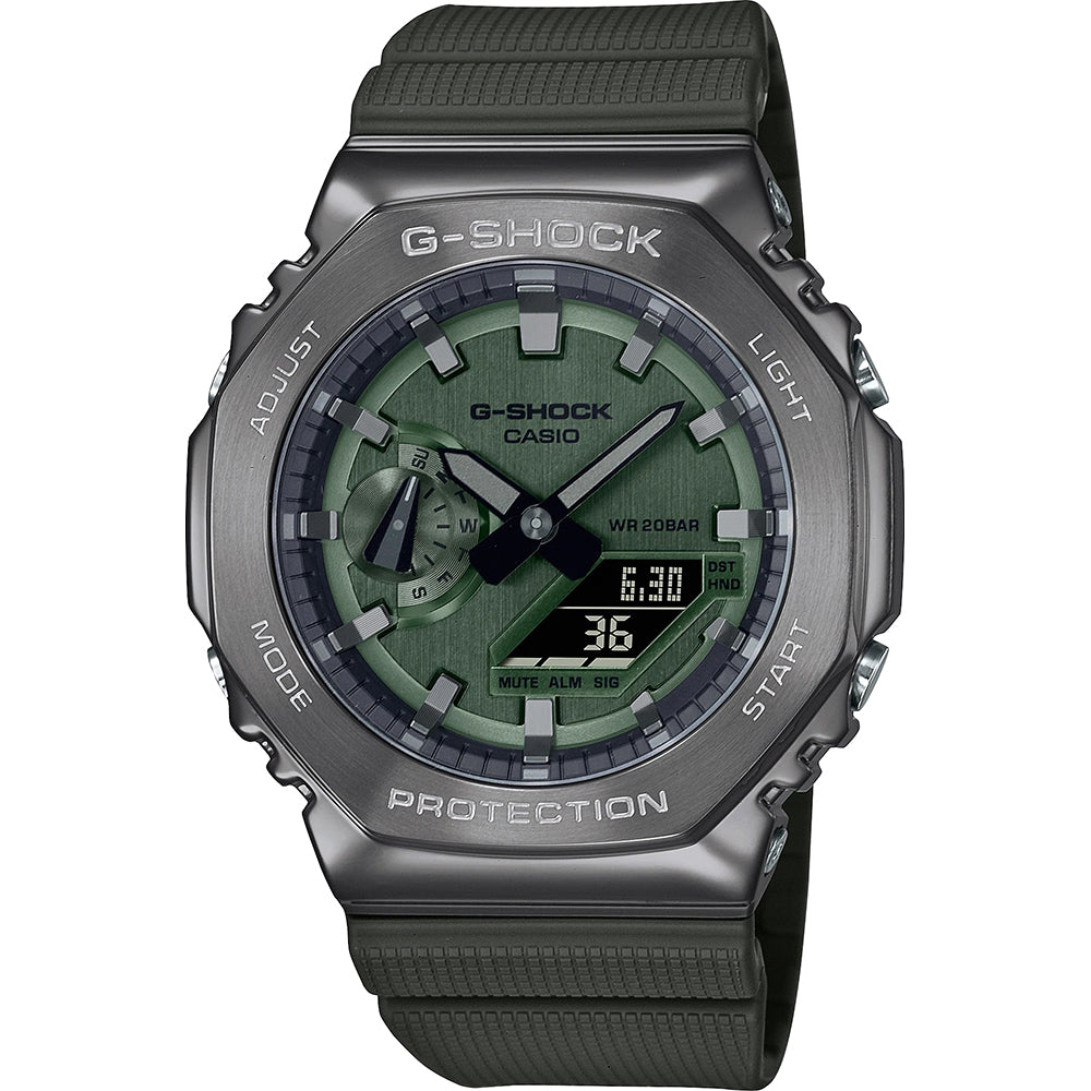 Men's Watch CASIO G-SHOCK Mod. OAK - METAL COVERED - Green
