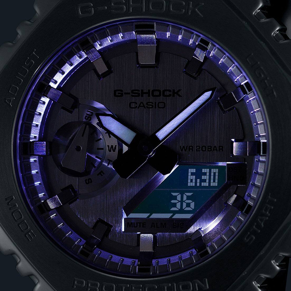 Men's Watch CASIO G-SHOCK Mod. G-STEEL - FINE METALLIC SERIES - SILVER