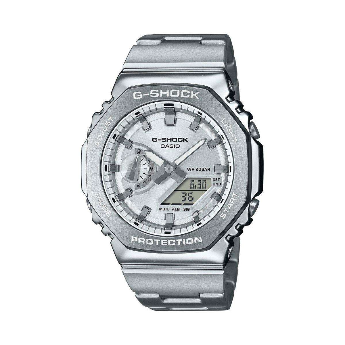 Men's Watch CASIO G-SHOCK Mod. OAK G-STEEL CLASSIC SILVER