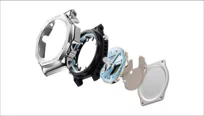 Men's Watch CASIO G-SHOCK Mod. OAK G-STEEL CLASSIC SILVER