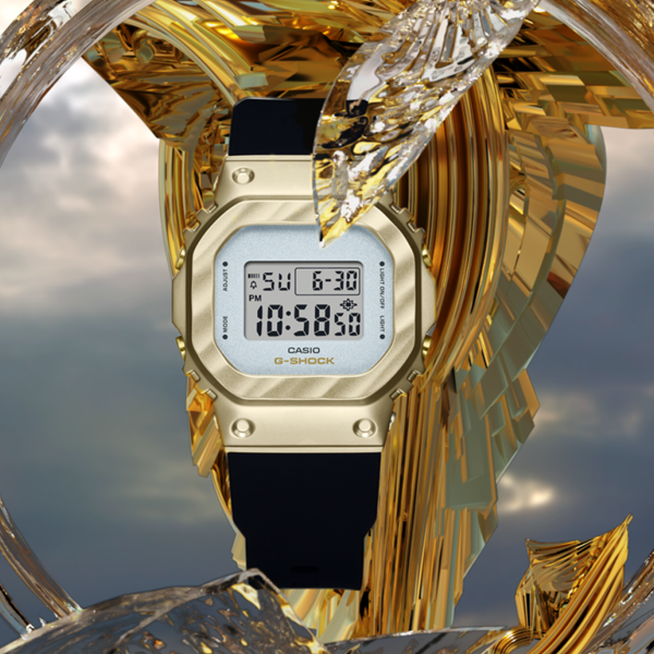 Women's Watch CASIO G-SHOCK Mod. OAK METAL COVERED COMPACT - BELLE COURBE SERIE
