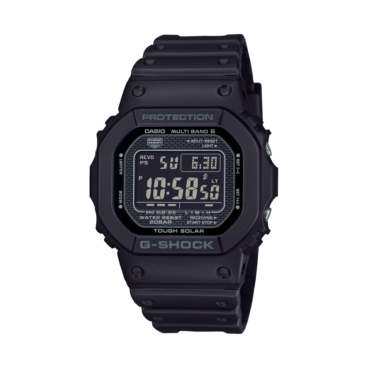 Men's Watch CASIO G-SHOCK Mod. THE NEW ORIGIN Multiband 6 - TOUGH SOLAR - FULL BLACK