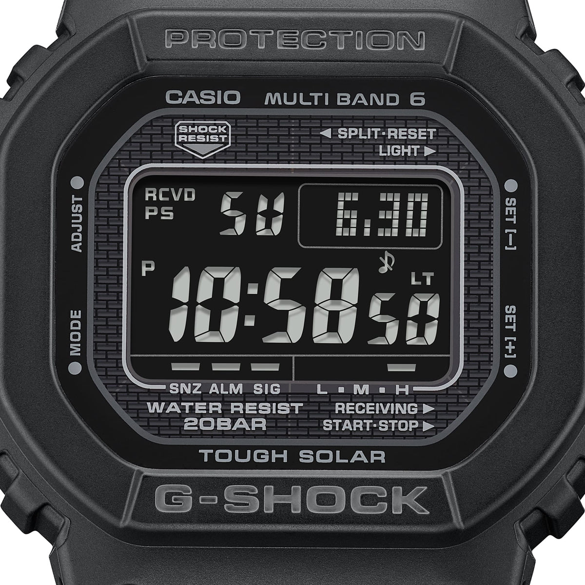 Men's Watch CASIO G-SHOCK Mod. THE NEW ORIGIN Multiband 6 - TOUGH SOLAR - FULL BLACK