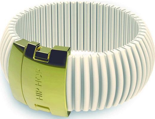 Women's Fashion Bracelet HIP HOP BIJOUX Mod. ICON WHITE
