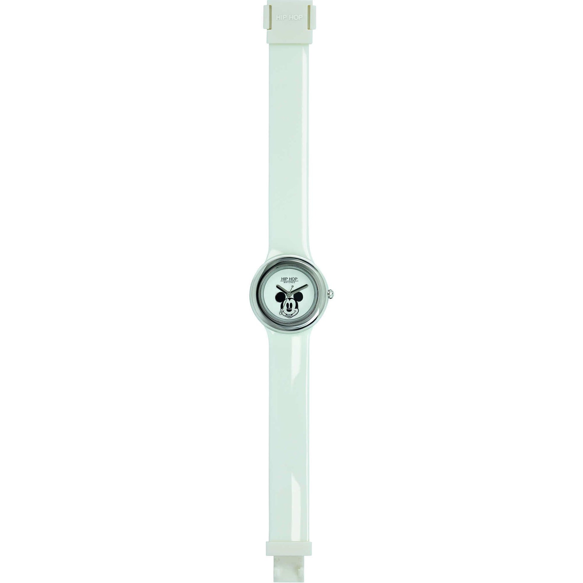Unisex Watch HIP HOP DISNEY COLLECTION Mod. MICKEY METAL WHITE