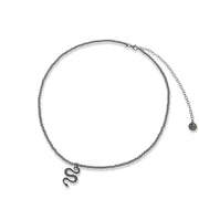 Women's Fashion Necklace Jack & Co Mod. NIGHT&DAY BLACK