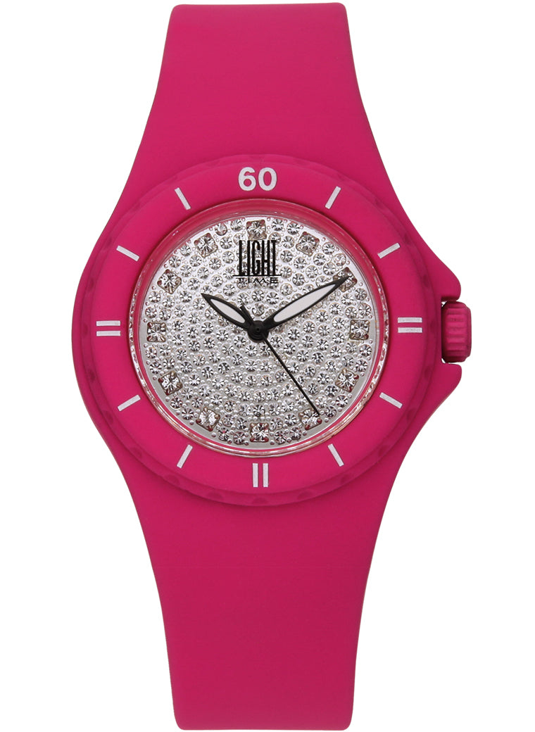 Women's Watch LIGHT TIME Mod. LADY DIVER - Pink