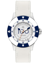 Men's Watch LIGHT TIME Mod. POKER - White / Blue