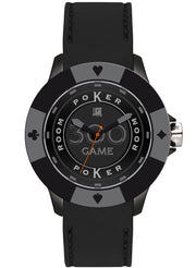 Men's Watch LIGHT TIME Mod. POKER - All Black