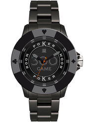 Men's Watch LIGHT TIME Mod. POKER - All Black