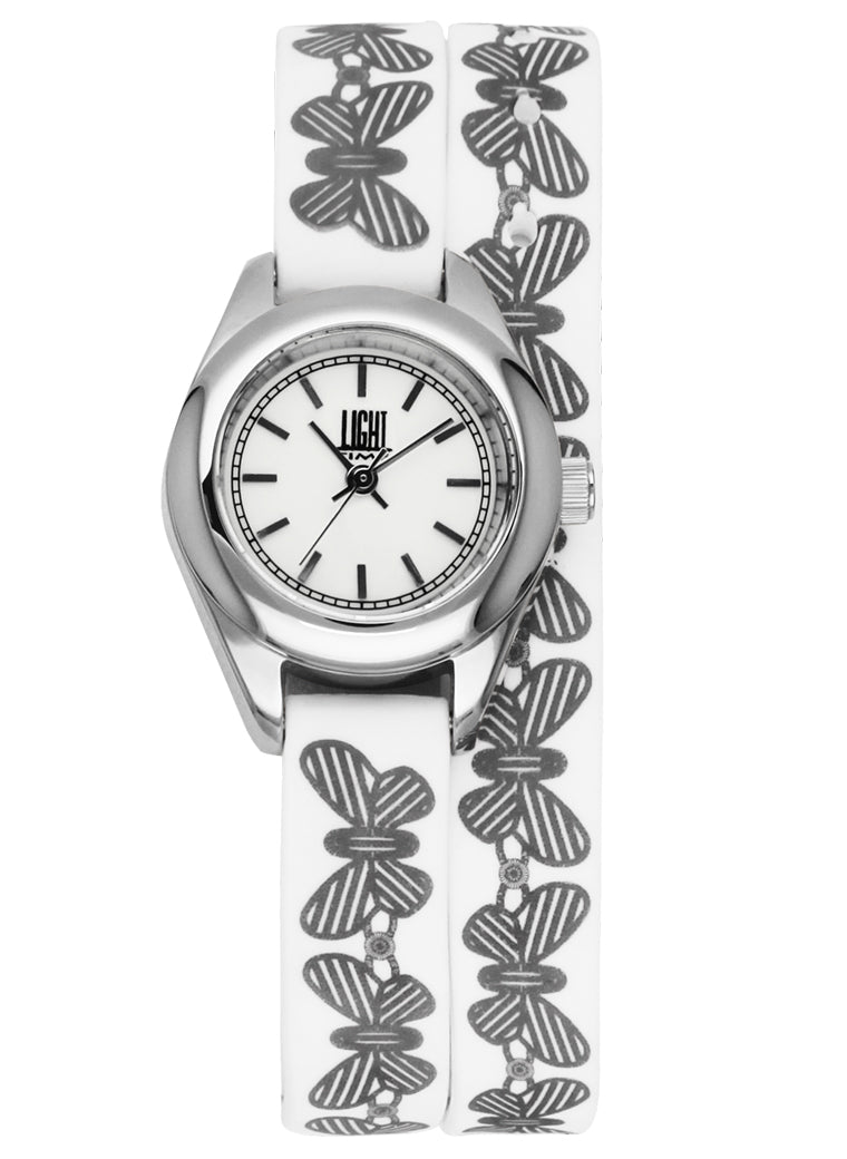 Women's Watch LIGHT TIME Mod. ROCOCO - White