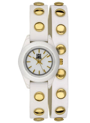 Women's Watch LIGHT TIME Mod. PUNK - White / Gold