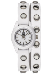 Women's Watch LIGHT TIME Mod. PUNK - White - Silver