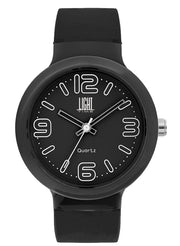 Unisex Watch LIGHT TIME Mod. EUROPE - Black
