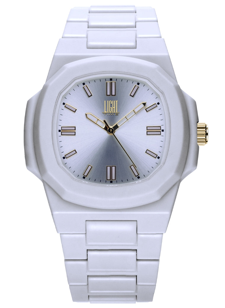 Men's Watch LIGHT TIME Mod. VELVET NAUTILUS - White