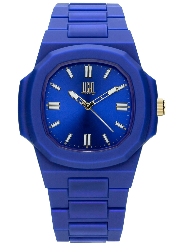 Men's Watch LIGHT TIME Mod. VELVET NAUTILUS - Blue