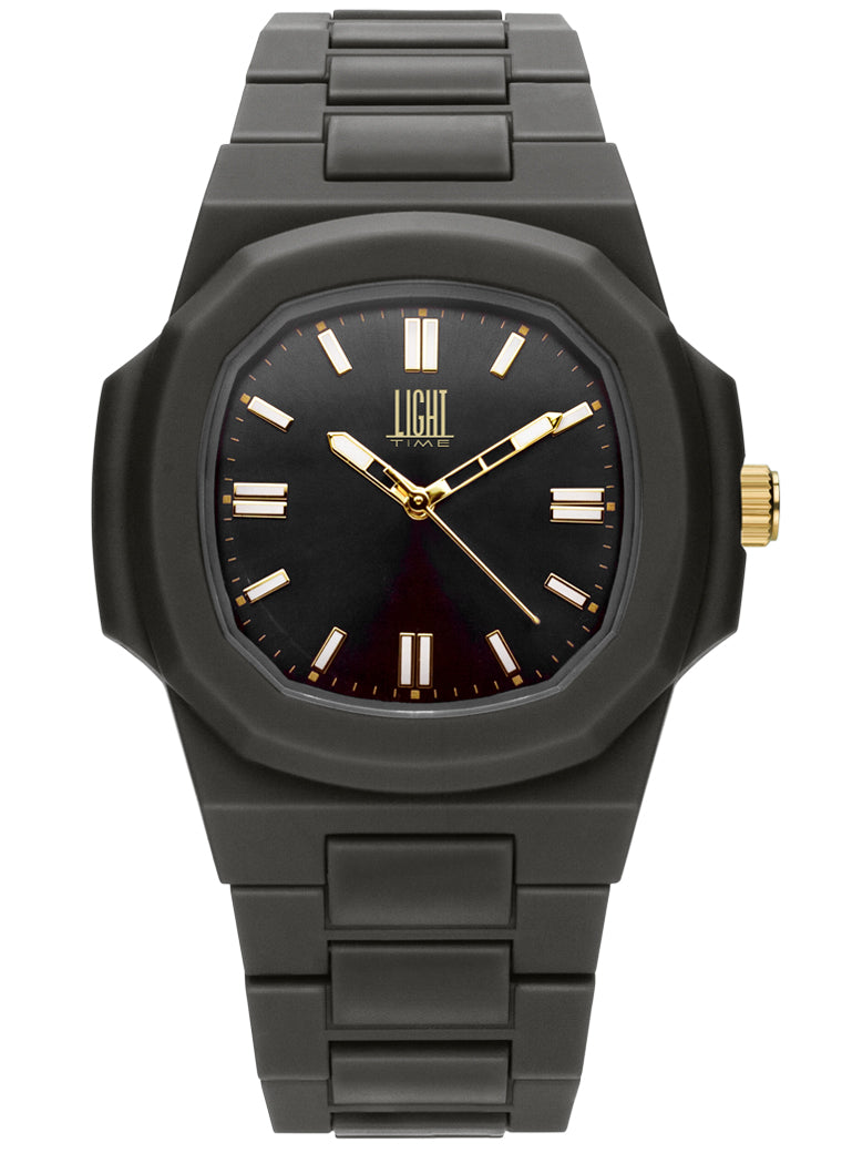 Men's Watch LIGHT TIME Mod. VELVET NAUTILUS - Black