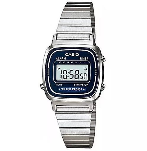 Women's Watch CASIO VINTAGE Mod. ICONIC MINI STEEL - BLUE
