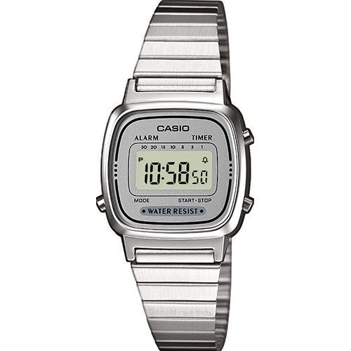 Women's Watch CASIO VINTAGE Mod. ICONIC MINI STEEL - LIGHT GREY